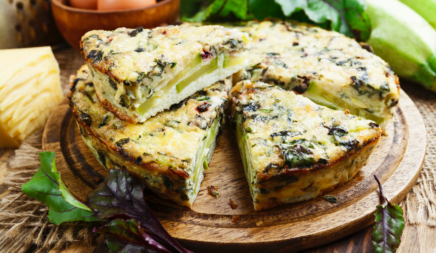 Ricetta Low Carb di Capodanno: Tortino di Verdure e Formaggio per un Cenone Salutare